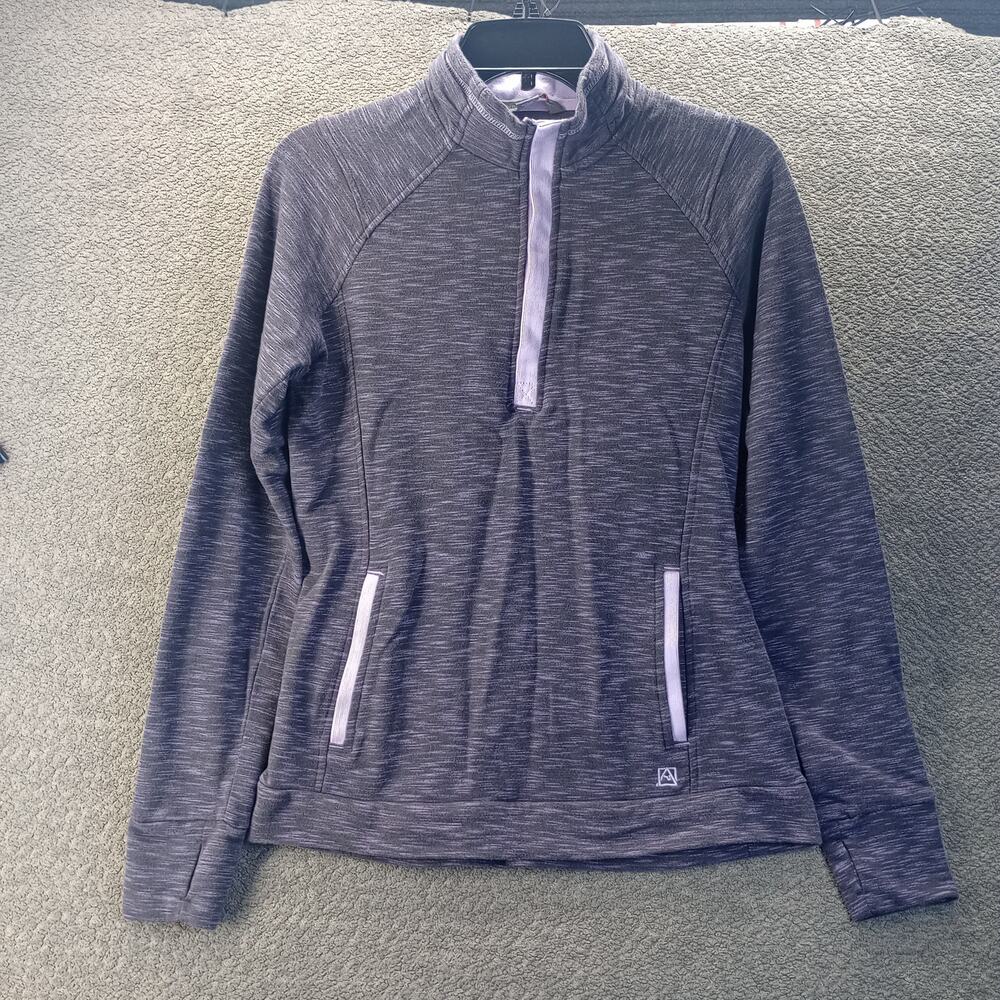 Avalanche Outdoor Inspired Apparel 1/4 Zip Activewear Pullover Women L
